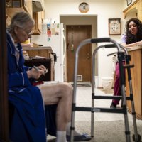 Home health aides care for the elderly. Who will care for them?