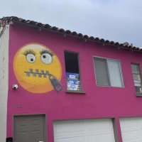 The hot pink emoji house and the problem of Airbnb neighbors from hell